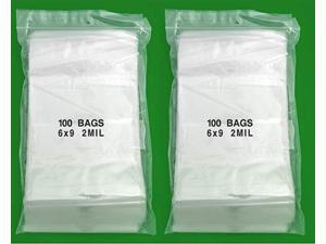 iMBAprice 6 x 9" 2 Mil Reclosable Bags - 1000