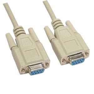 6Ft DB9-F/F Null Modem Cable