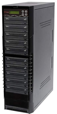 Bestduplicator BD-SMG-9T 9 Target 24x SATA DVD Duplicator with Built-In Samsung Burner (1 to 9)