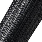Expandable Braided Cable Sock Black 1" (25.4mm) X 50Ft(15.24m)