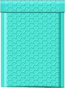 IMBAPRICE SELF SEAL 4 X 8#000 POLY BUBBLE MAILERS PADDED ENVELOPES TEAL 500 COUNT