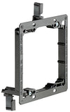 iMBAPrice LV2-1PK Single Gang (2-Gang) Low Voltage Mounting Bracket - Black
