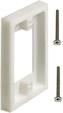 iMBAPrice BES1-1 1-Gang Non-Metallic Shallow Surface Box Extender, White