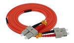 1m SC-SC Duplex Multimode 62.5/125 Fiber Optic Cable