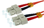 1m SC-SC Duplex Multimode 62.5/125 Fiber Optic Cable