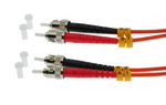 0.3m ST-ST Duplex Multimode 62.5/125 Fiber Cable