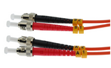 10m ST-ST Duplex Multimode 62.5/125 Fiber Optic Cable