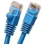 25Ft Cat6 UTP Ethernet Network Booted Cable Blue