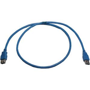 10Ft USB3.0 A-Male to A-Female Cable