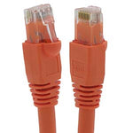 35Ft Cat6A UTP Ethernet Network Booted Cable Orange