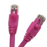 3Ft Cat6A UTP Ethernet Network Booted Cable Pink