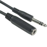 100Ft 1/4" Stereo Male/Female cable