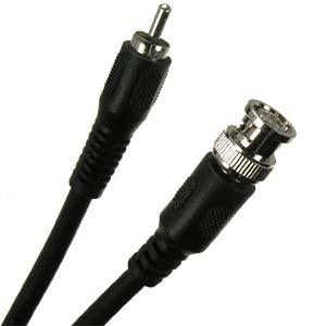 12Ft RG59 RCA-M to BNC-M Cable