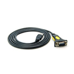 USB to RS232 Serial Adapter DB9-Male/ Hex Nut, Prolific Chipset