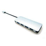 USB Type C Male to USB3.0*4 Port Hub