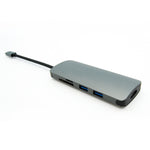 USB 3.1 Type-C to USB3.0x2+Micro SD+SD/MMC+HDMI+Type C charging