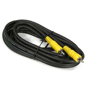 15Ft RCA M/M RG59 Cable Black