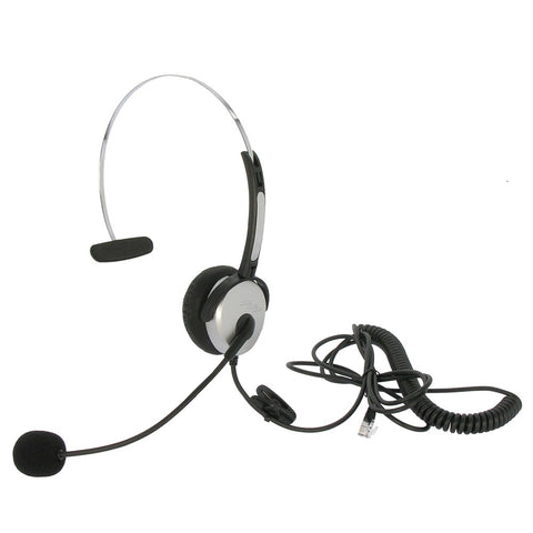 Phone Headset Rj22 Corded Office Headset/Microphone, RJ22(Handset) Plug, HSM-1001RJ – Amamax