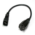1Ft Monitor Power Cord Adapter ( C14 to 5-15R )