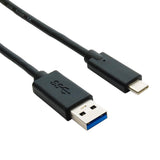 1Ft USB Type C Male to USB3.0 (G1) A-Male Cable