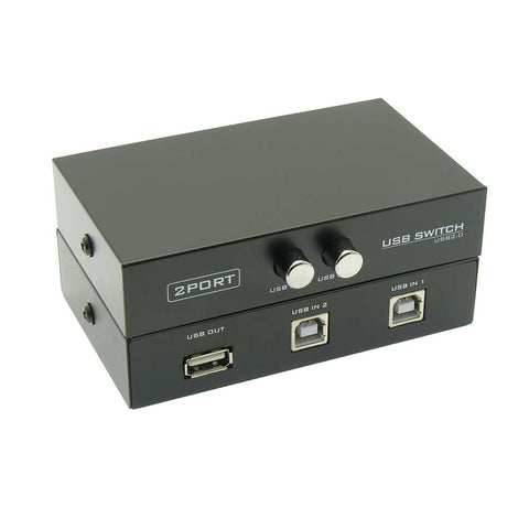 2Way USB Manual Switch Box Ax1/Bx2