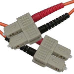 1m SC-SC Duplex Multimode 50/125 Fiber Optic Cable