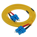 1m SC-SC Duplex Singlemode 9/125 Fiber Optic Cable