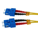 2m SC-SC Duplex Singlemode 9/125 Fiber Optic Cable
