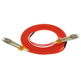 10m LC-LC Duplex Multimode 50/125 Fiber Optic Cable