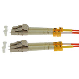 2m LC-LC Duplex Multimode 50/125 Fiber Optic Cable