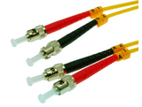 3m ST-ST Duplex Singlemode 9/125 Fiber Optic Cable