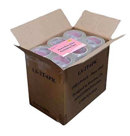iMBAPrice 3-inches Shipping Packaging Tape - 1 Box of Light Series (24 –  Amamax