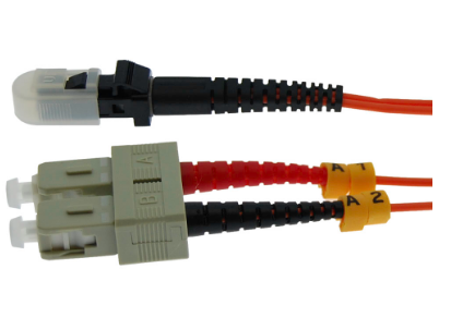 2m SC-MTRJ Duplex Multimode 62.5/125 Fiber Optic Cable