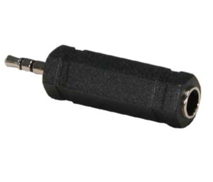 3.5mm Stereo Plug to 1/4 inch Stereo Jack Adapter