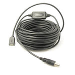30Ft USB2.0 Active Extension/Repeater A-Male/A-Female