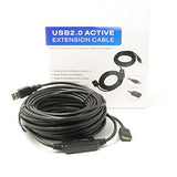 50Ft USB2.0 Active Extension/Repeater A-Male/Female