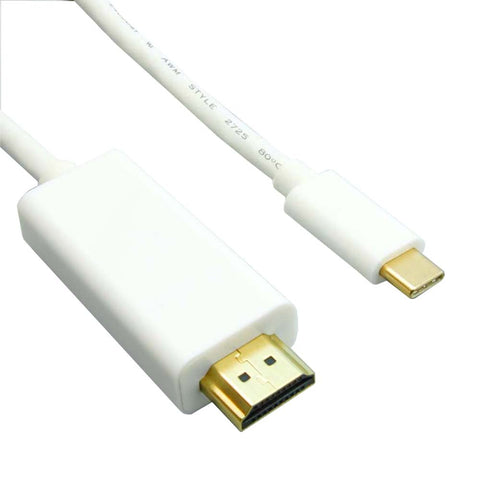 6Ft USB Type C to HDMI Male Cable