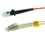 7m MTRJ-LC Duplex Multimode 62.5/125 Fiber Optic Cable