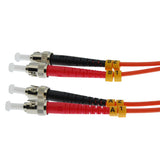 3m ST-ST Duplex Multimode 62.5/125 Fiber Optic Cable