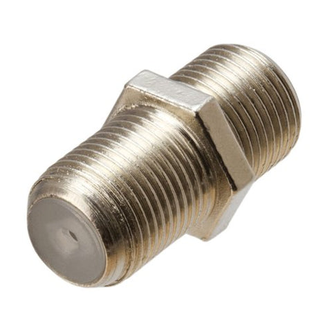 Amamax® F-Pin Coupler, Female / Female. F Type Connectors,10 pack