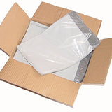 iMBAPrice 1000 12" x 15.5" WHITE POLY MAILERS ENVELOPES BAGS 12 x 15.5 (Total 1000 Bags)