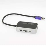 USB3.0 Gigabit Ethernet with 3Port Hub+SD/TF (Micro SD) Card Reader