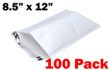 iMBAPrice 100#2 (8.5" x 12") Poly Bubble Mailers Padded Envelopes  White, 100 Count