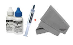 Arctic Silver AS5-12 Grams with ArctiClean 60 ML Combo Kit + Microfiber (7" X 6") Cleaning Cloth