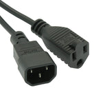 6Ft Monitor Power Cord Adapter ( C14 to 5-15R )