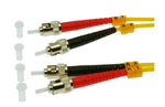 2m ST-ST Duplex Singlemode 9/125 Fiber Optic Cable