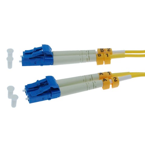 6m LC-LC Duplex Singlemode 9/125 Fiber Optic Cable