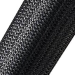 Expandable Braided Cable Sock Black 1/2"(12.7mm) x 100Ft (30.48m)