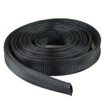 Expandable Braided Cable Sock Black 2"(50.8mm) x 50Ft(15.24m)