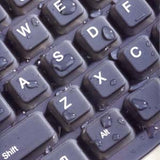 Mid Size Flexible Keyboard, Black/Gray